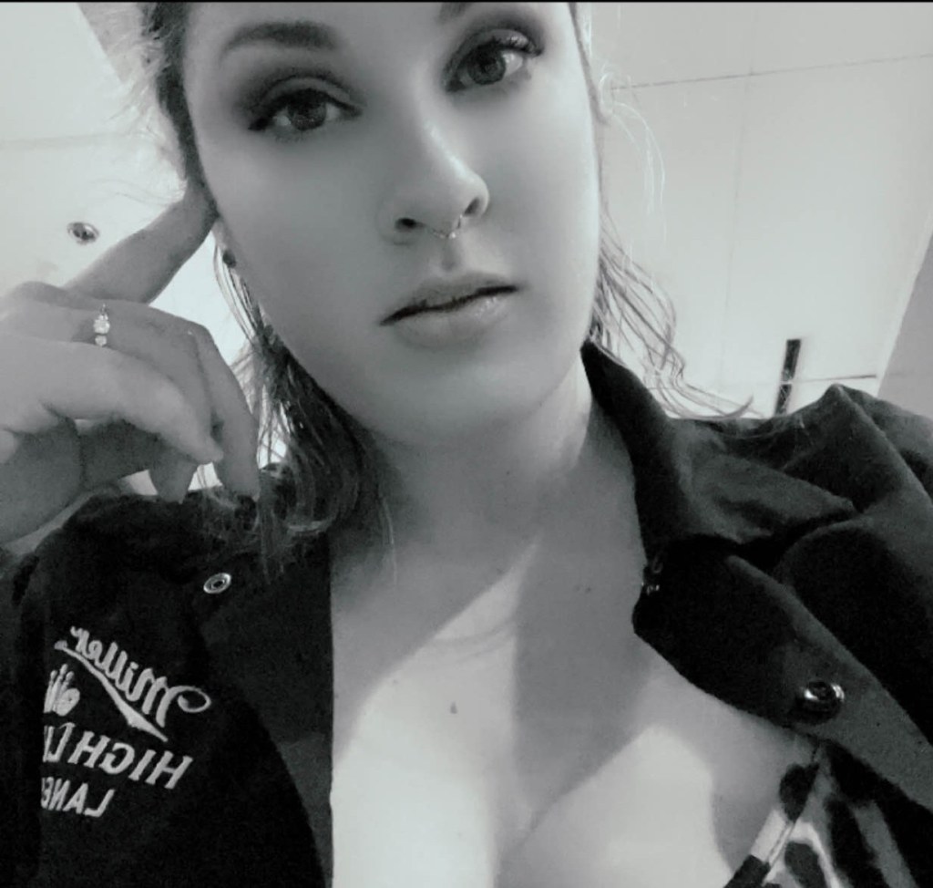 a selfie of the author looking very nonplussed